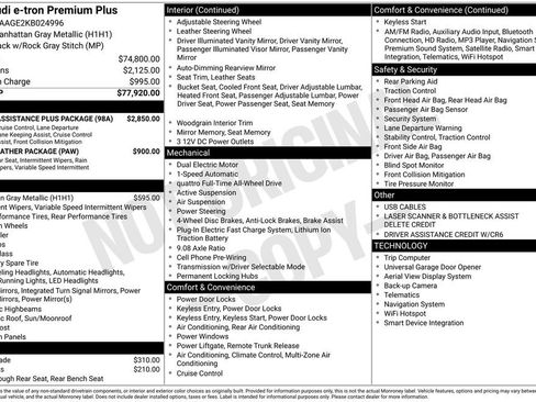 Used 2019 Audi e-tron Premium Plus image 15