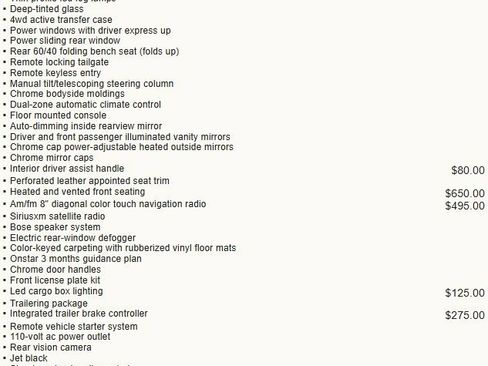 Used 2017 Chevrolet Silverado 1500 LTZ w/ Sport Package image 7