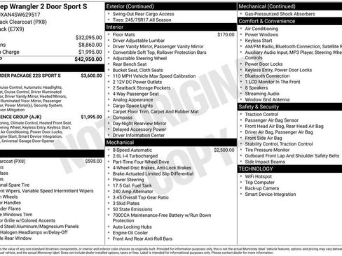 New 2025 Jeep Wrangler Sport image 5