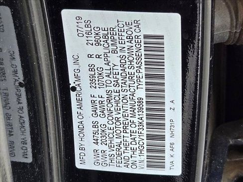 Used 2019 Honda Accord Sport image 22