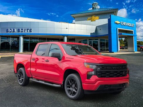 New 2026 Chevrolet Silverado 1500 Custom w/ Turbomax Blackout Package RWD image 8