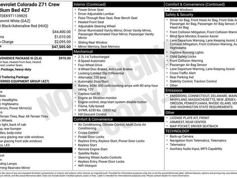 New 2026 Chevrolet Colorado Z71 w/ Z71 Convenience Package 2 image 18