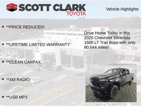 Used 2020 Chevrolet Silverado 1500 LT Trail Boss AWD/4WD image 13