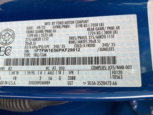 Certified 2023 Ford F150 XLT w/ Equipment Group 302A High AWD/4WD image 29