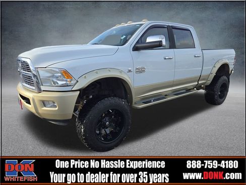 Used 2012 RAM 3500 Laramie Longhorn w/ HD Snow Plow Prep Group image 4