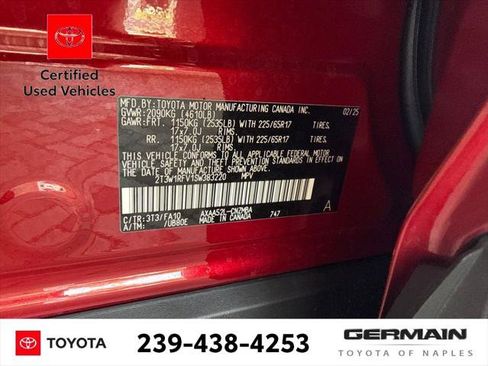 Used 2025 Toyota RAV4 XLE w/ Convenience Package FWD image 24
