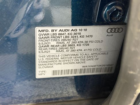 Used 2019 Audi Q7 3.0T Prestige w/ Prestige Package AWD/4WD image 21