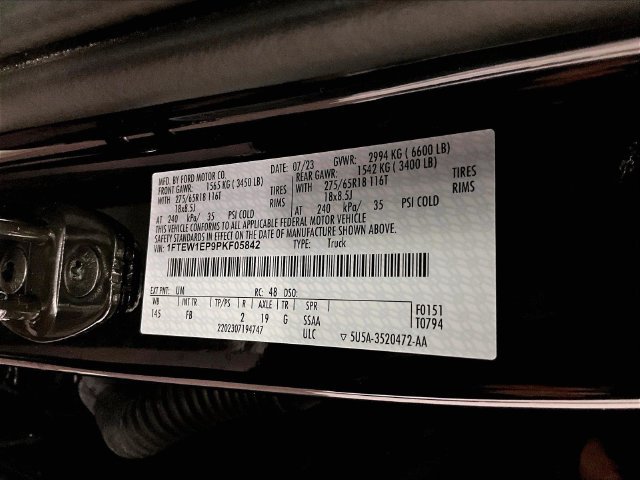 Used 2023 Ford F150 XLT w/ Equipment Group 302A High AWD/4WD image 31