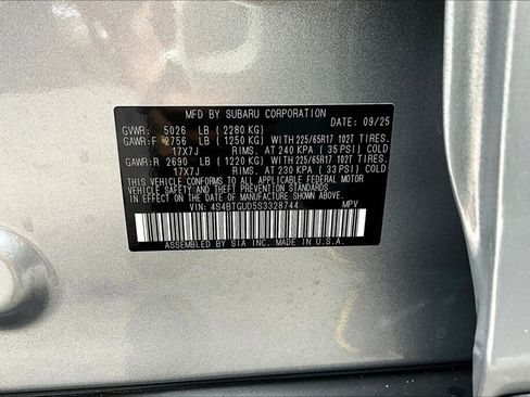 New 2025 Subaru Outback Wilderness image 11