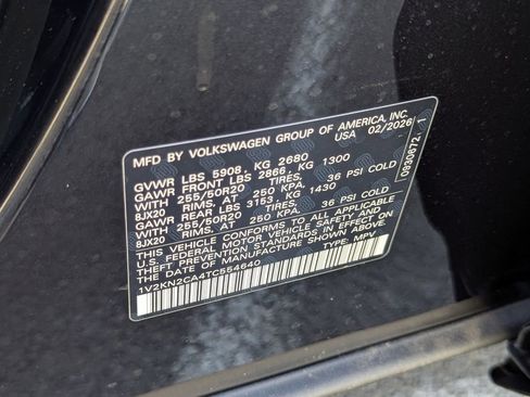 New 2026 Volkswagen Atlas SE AWD/4WD image 43