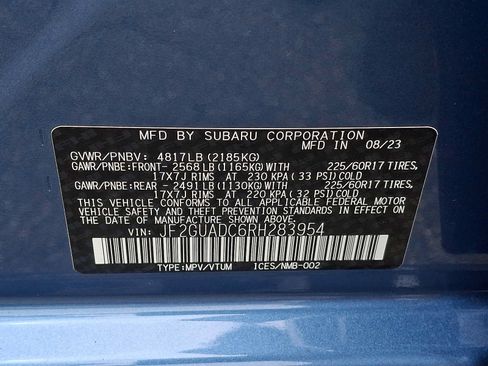 Used 2024 Subaru Crosstrek 2.0i Premium AWD/4WD image 25