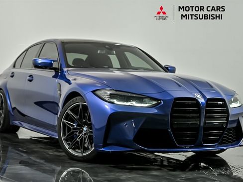 Used 2022 BMW M3 w/ Executive Package RWD image 1