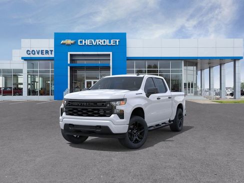 New 2026 Chevrolet Silverado 1500 Custom w/ Turbomax Blackout Package RWD image 8