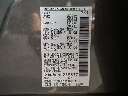 Used 2024 Nissan Pathfinder Rock Creek AWD/4WD image 14