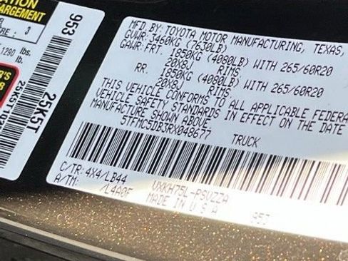 Used 2024 Toyota Tundra 1794 Edition AWD/4WD image 31