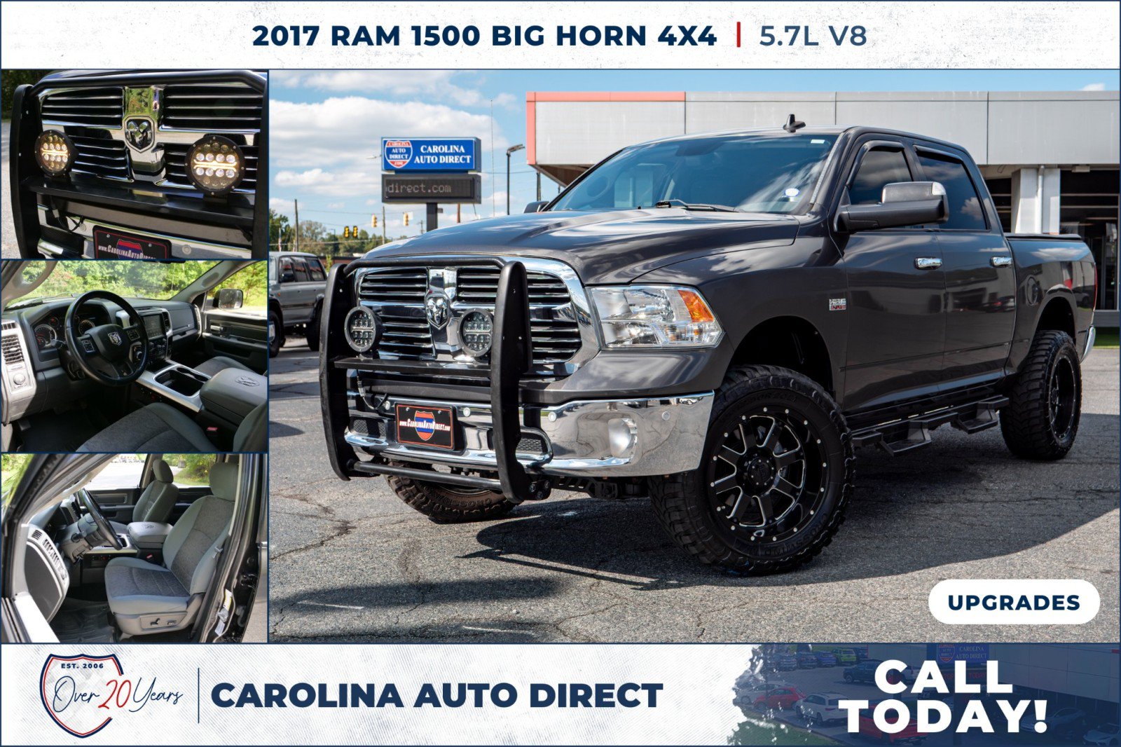 Used 2017 RAM 1500 Big Horn AWD/4WD image 1