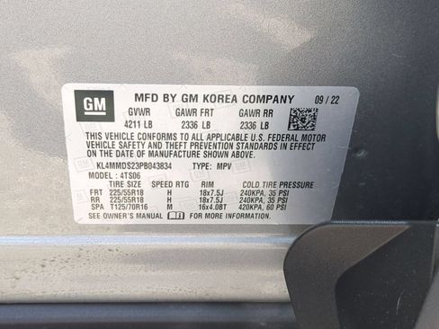 Certified 2023 Buick Encore GX Select FWD image 33