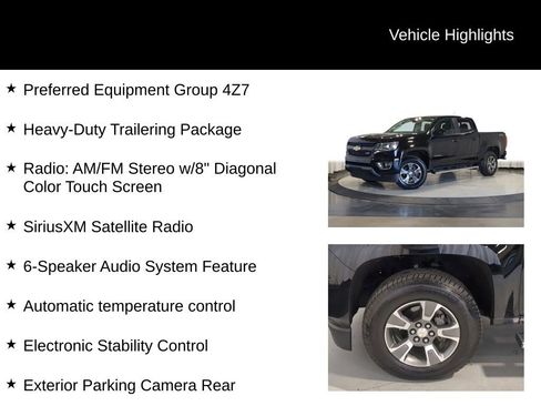 Used 2017 Chevrolet Colorado Z71 AWD/4WD image 7