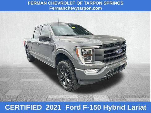 Used 2021 Ford F150 Lariat w/ Equipment Group 502A High AWD/4WD image 1
