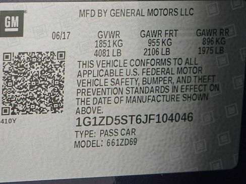 Used 2018 Chevrolet Malibu LT w/ LPO, Convenience Package 2 FWD image 30
