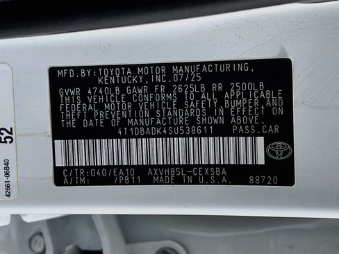 Used 2025 Toyota Camry SE w/ Convenience Package AWD/4WD image 26