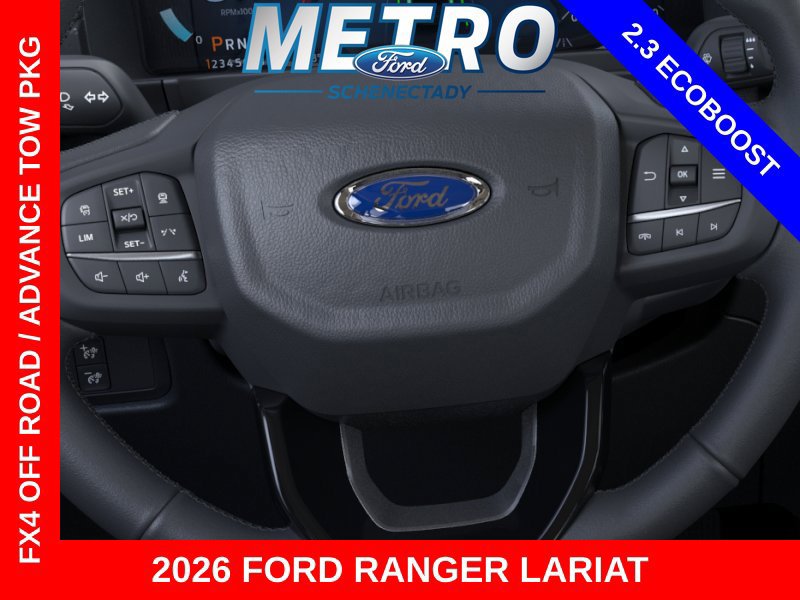 New 2026 Ford Ranger Lariat w/ FX4 Off-Road Package AWD/4WD image 12
