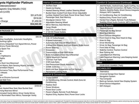 Used 2024 Toyota Highlander Platinum image 23