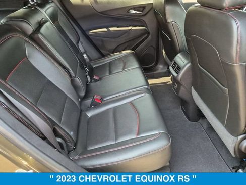 Certified 2023 Chevrolet Equinox RS w/ RS Leather Package AWD/4WD image 32