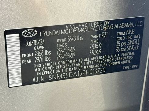 Used 2023 Hyundai Santa Fe Limited AWD/4WD image 17