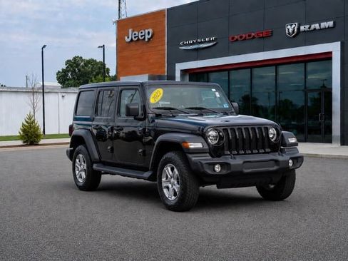 Used 2022 Jeep Wrangler Unlimited Sport w/ Sun And Sound Package AWD/4WD image 1