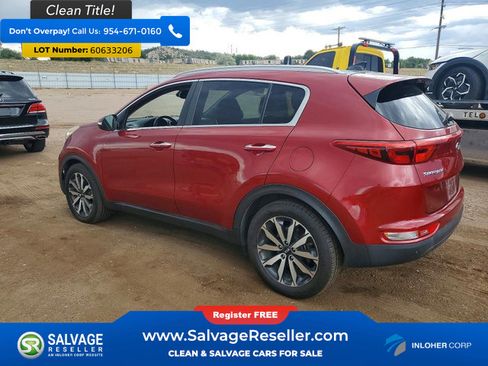 Used 2017 Kia Sportage EX w/ EX Technology Package FWD image 3