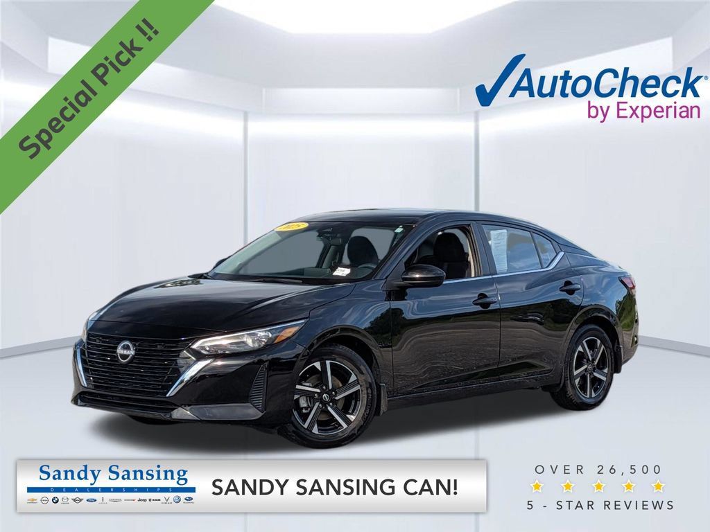 Certified 2025 Nissan Sentra SV w/ All-Weather Package FWD image 1