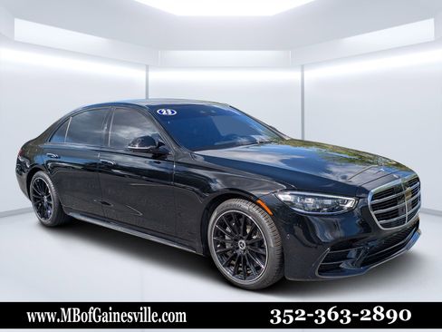 Used 2023 Mercedes-Benz S 500 4MATIC image 1