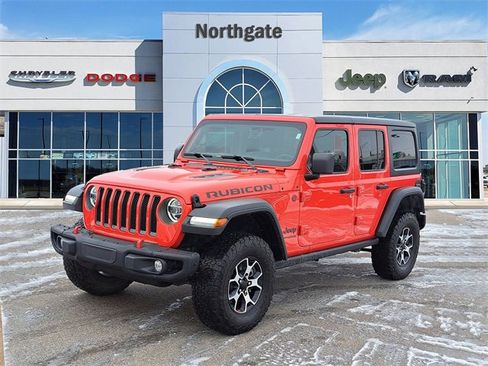 Used 2022 Jeep Wrangler Unlimited Rubicon w/ Steel Bumper Group image 2