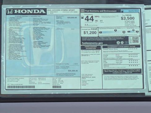 New 2025 Honda Accord Sport image 18