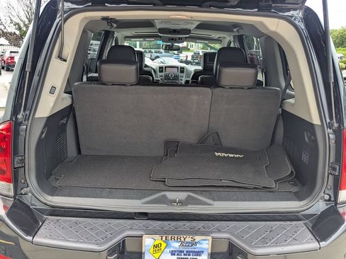 Used 2015 Nissan Armada Platinum w/ 2nd Row Captain Seat Package AWD/4WD image 27