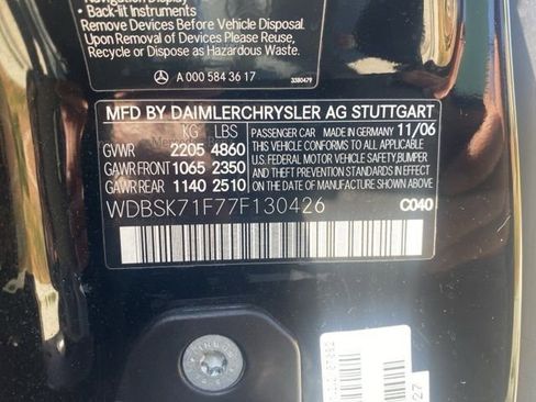 Used 2007 Mercedes-Benz SL 550 image 17