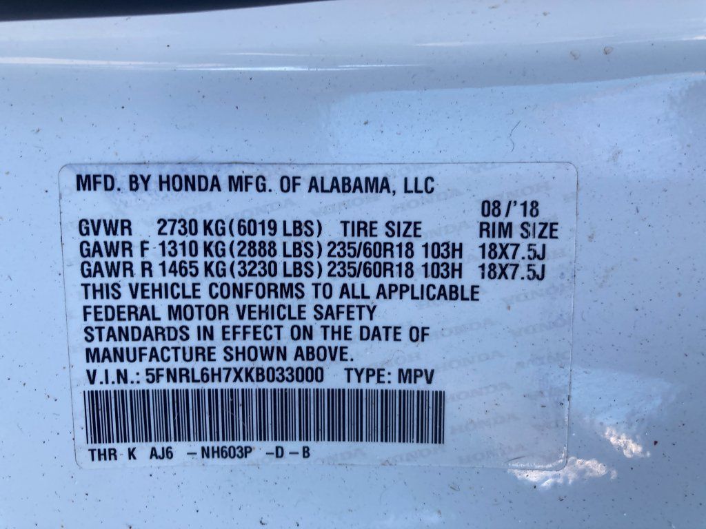 Used 2019 Honda Odyssey EX-L image 37