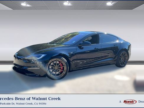 Used 2022 Tesla Model S Plaid AWD/4WD image 1