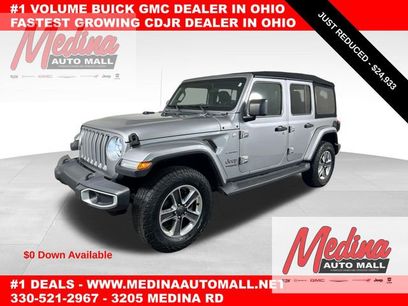 Used 2021 Jeep Wrangler Unlimited Sahara w/ LED Lighting Group