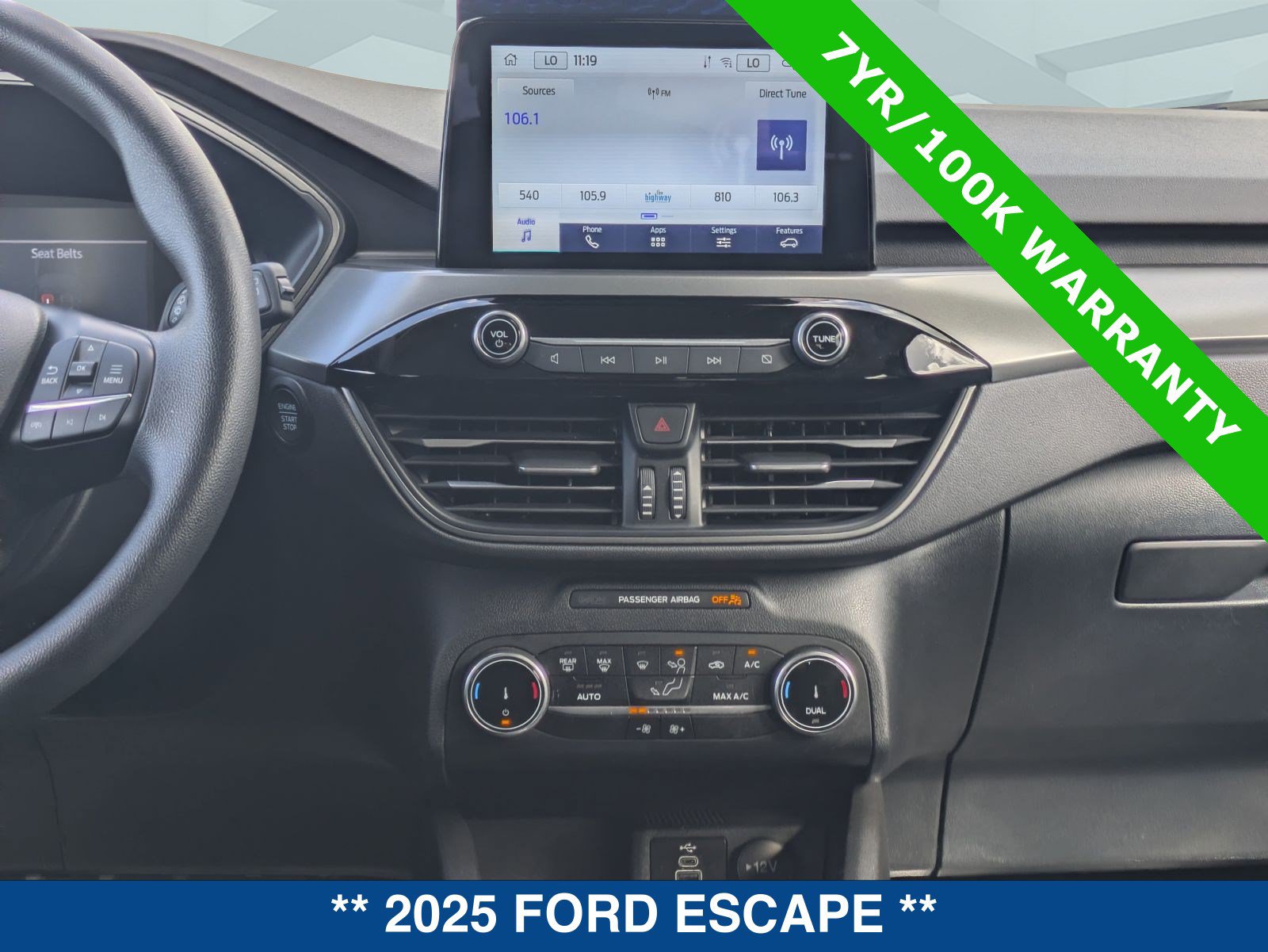 Certified 2025 Ford Escape Active FWD image 19