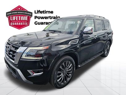 Used 2022 Nissan Armada Platinum w/ Captain's Chairs Package