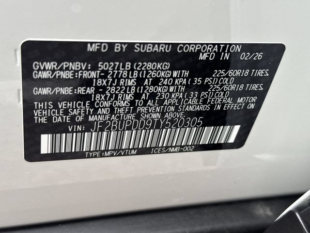 New 2026 Subaru Outback Limited AWD/4WD image 28