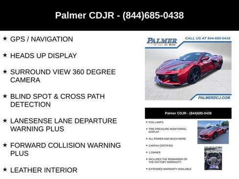 Used 2024 Chevrolet Corvette Z06 w/ Battery Protection Package RWD image 6