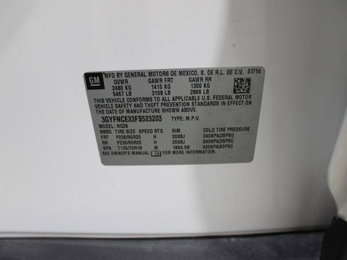 Used 2015 Cadillac SRX Performance w/ Driver Awareness Package image 41