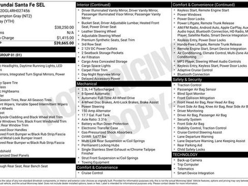 Used 2024 Hyundai Santa Fe SEL image 9