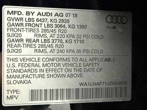 Used 2018 Audi Q7 2.0T Premium Plus w/ Premium Plus Package image 19