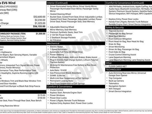 Used 2023 Kia EV6 Wind w/ Wind Technology Package image 4