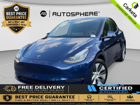 Used 2023 Tesla Model Y Long Range AWD/4WD image 1