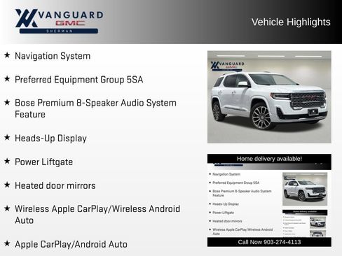 Used 2023 GMC Acadia Denali FWD image 5
